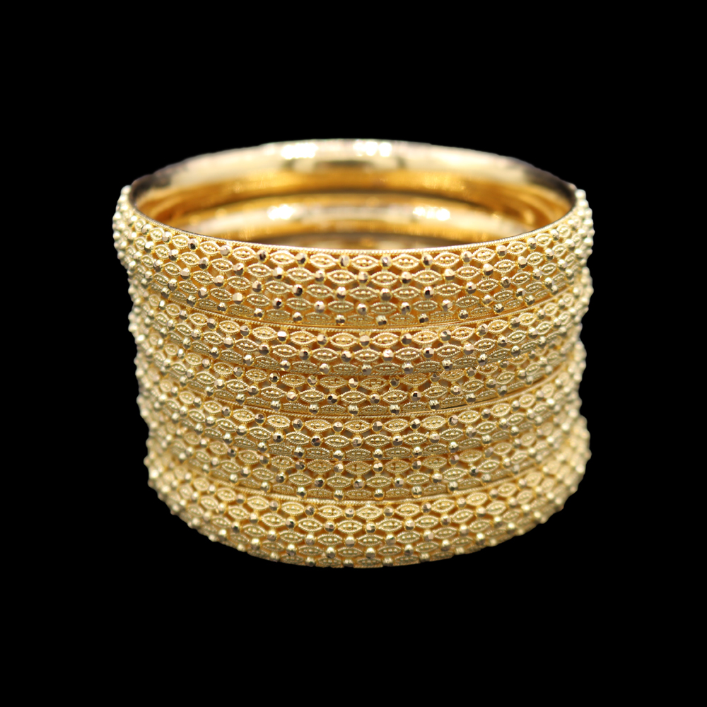 22K Gold Bangle Sets (S)