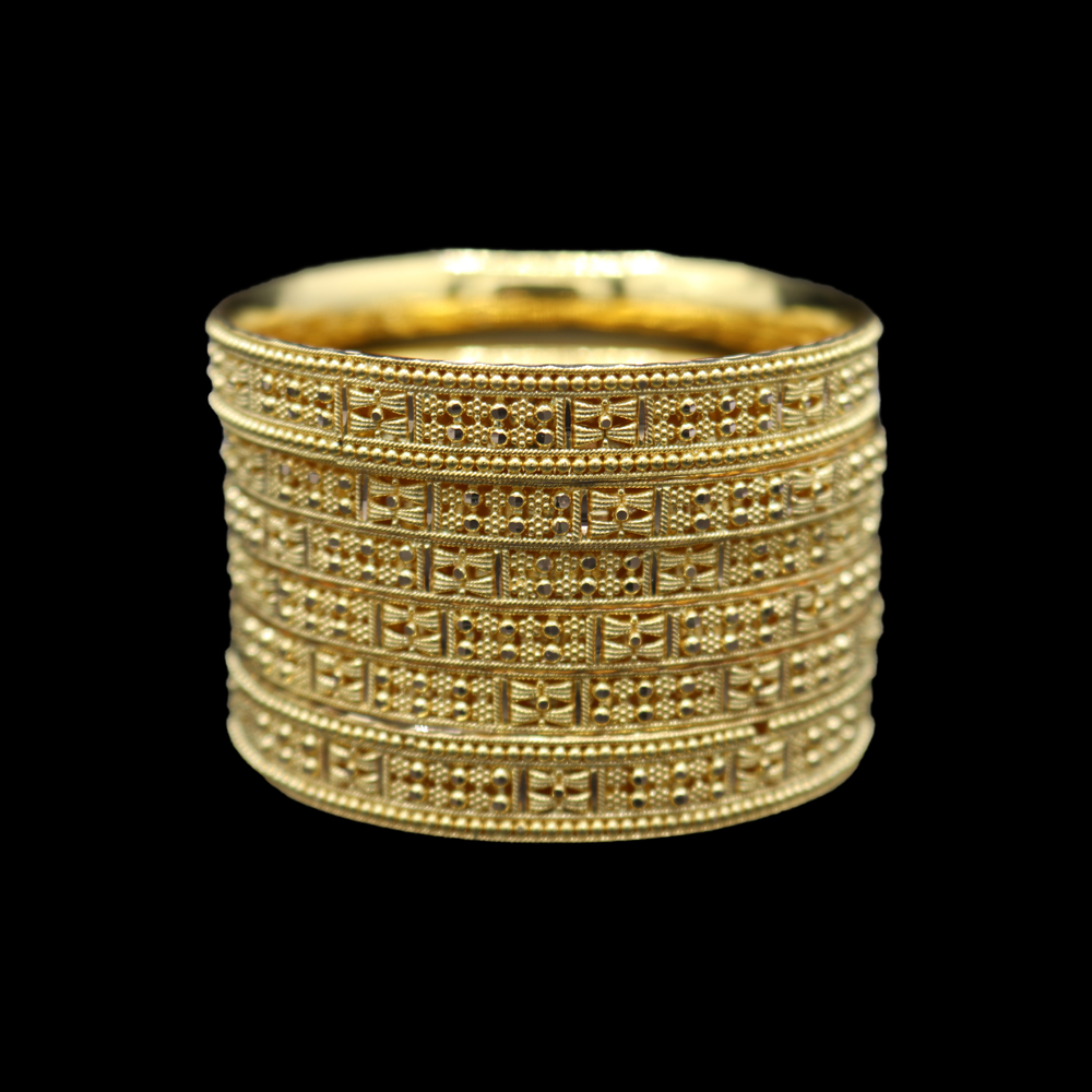 22K Gold Bangle Set (XS) 