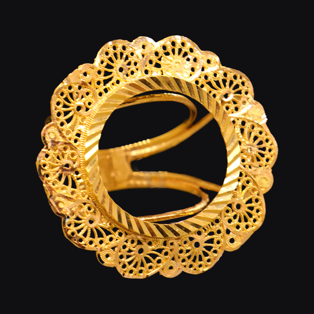 21K Gold Ring 