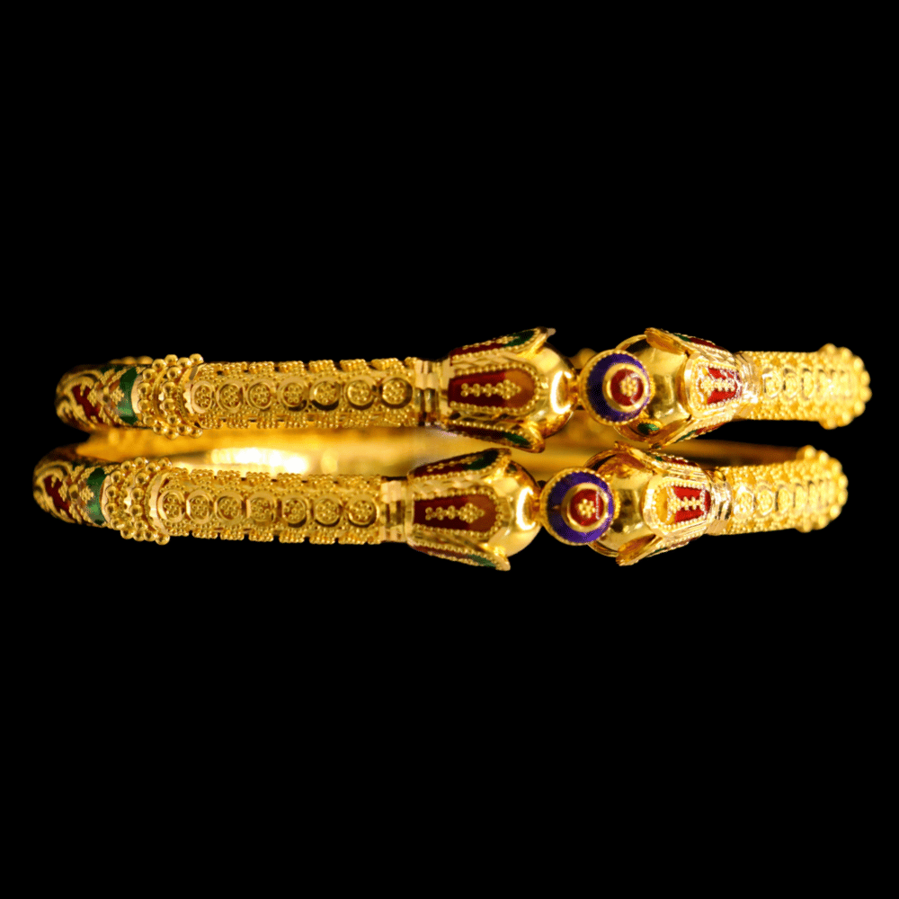 22K Gold Bangle Bracelet