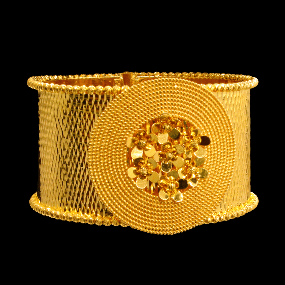 21K Gold Bangle Bracelet