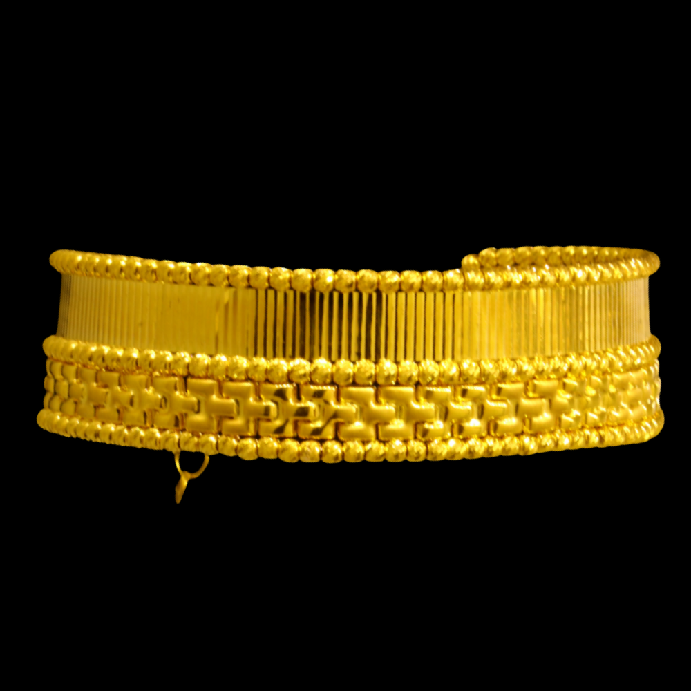 21K Gold Bangle Bracelet