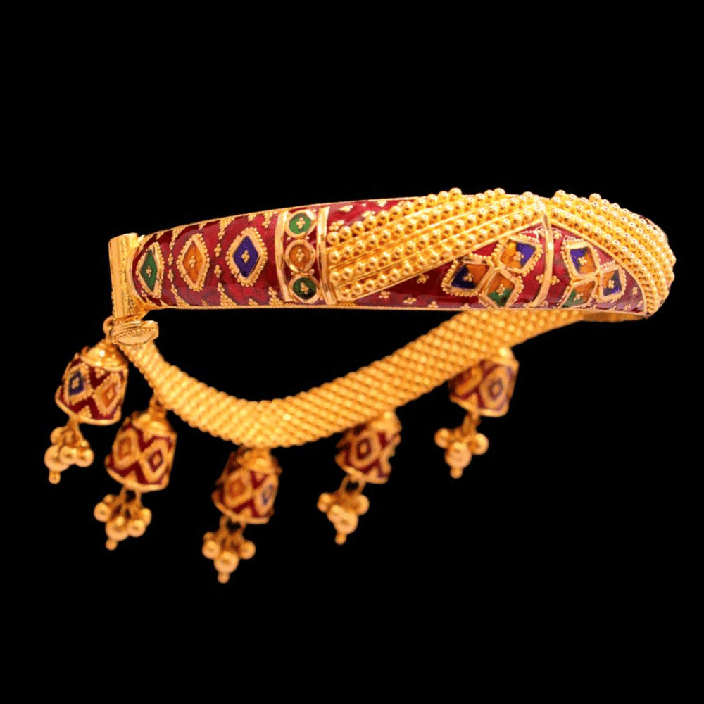 22K Gold Bangle Bracelet