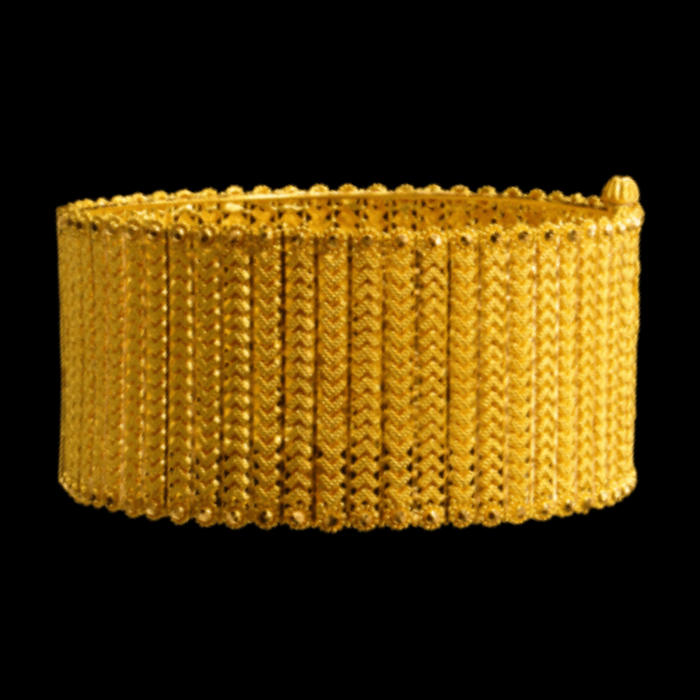 22K Gold Bangle Bracelet