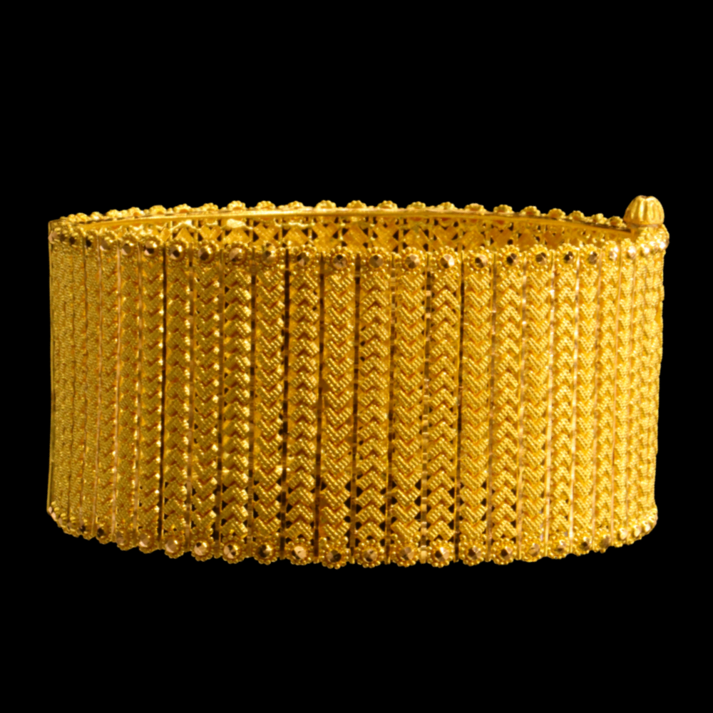 22K Gold Bangle Bracelet