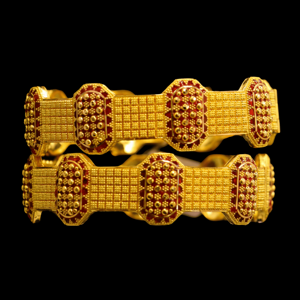 22K Gold Bangle Bracelet