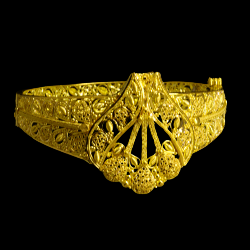 22K Gold Bangle Bracelet