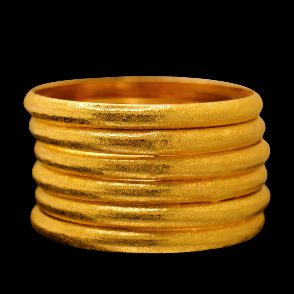 21K Gold Bangle Set (M)