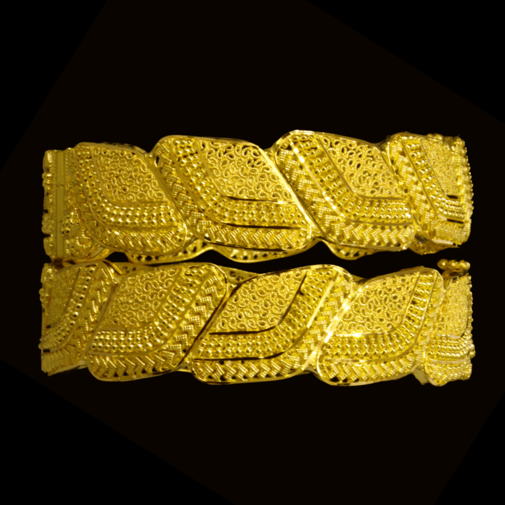 22K Gold Bangle Bracelet