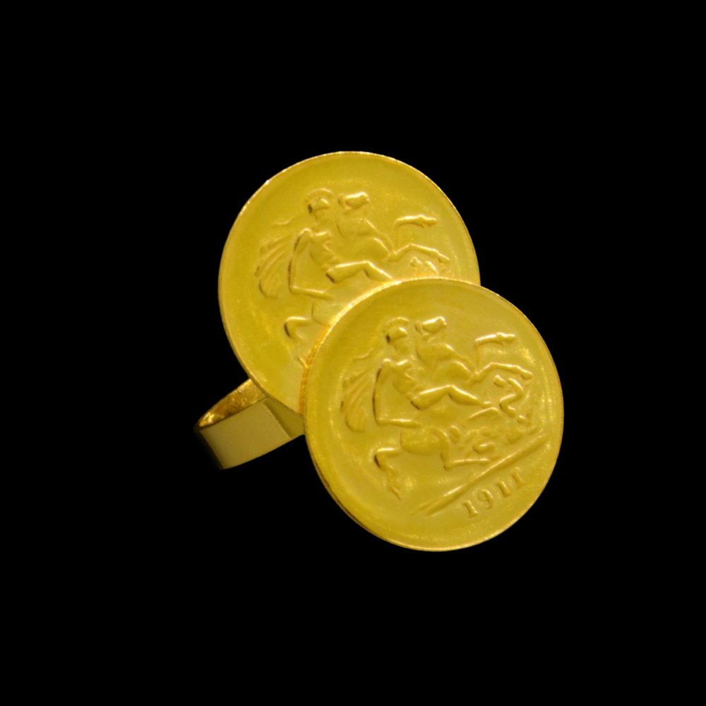 21K Gold Ring