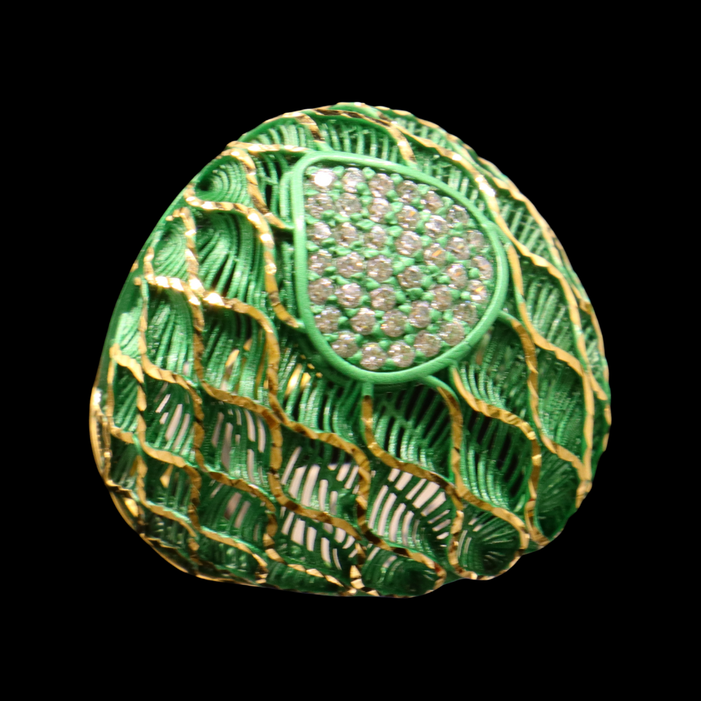 18K Gold Lazurde Ring