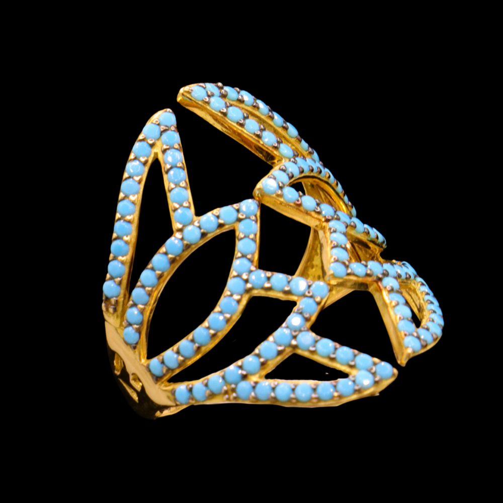 18K Gold Lazurde Ring