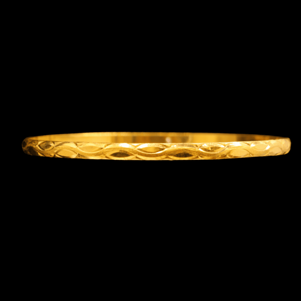 21K Gold Bangle Set OF 1 (M)