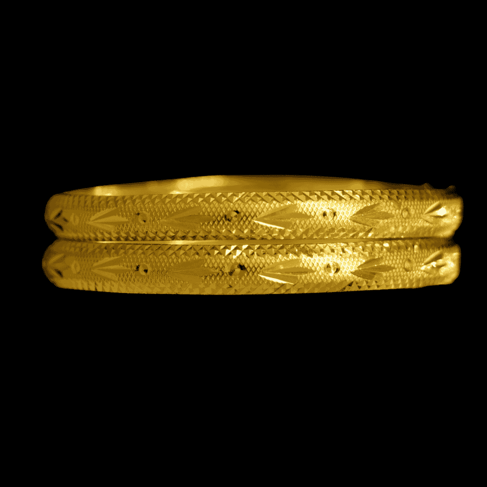 21K Gold Bangle Set (M)