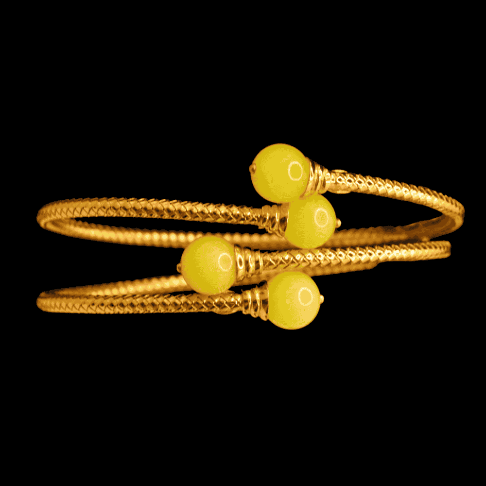 21K Gold Himo Bangle Bracelet
